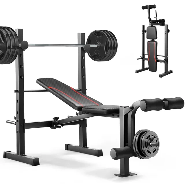 Weight Bench 600lbs foldable adjustable