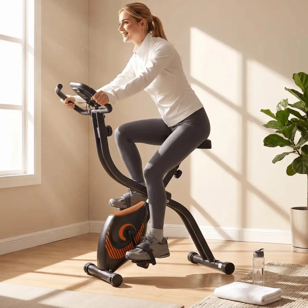 Exercise Bike 265lbs folding adjustable