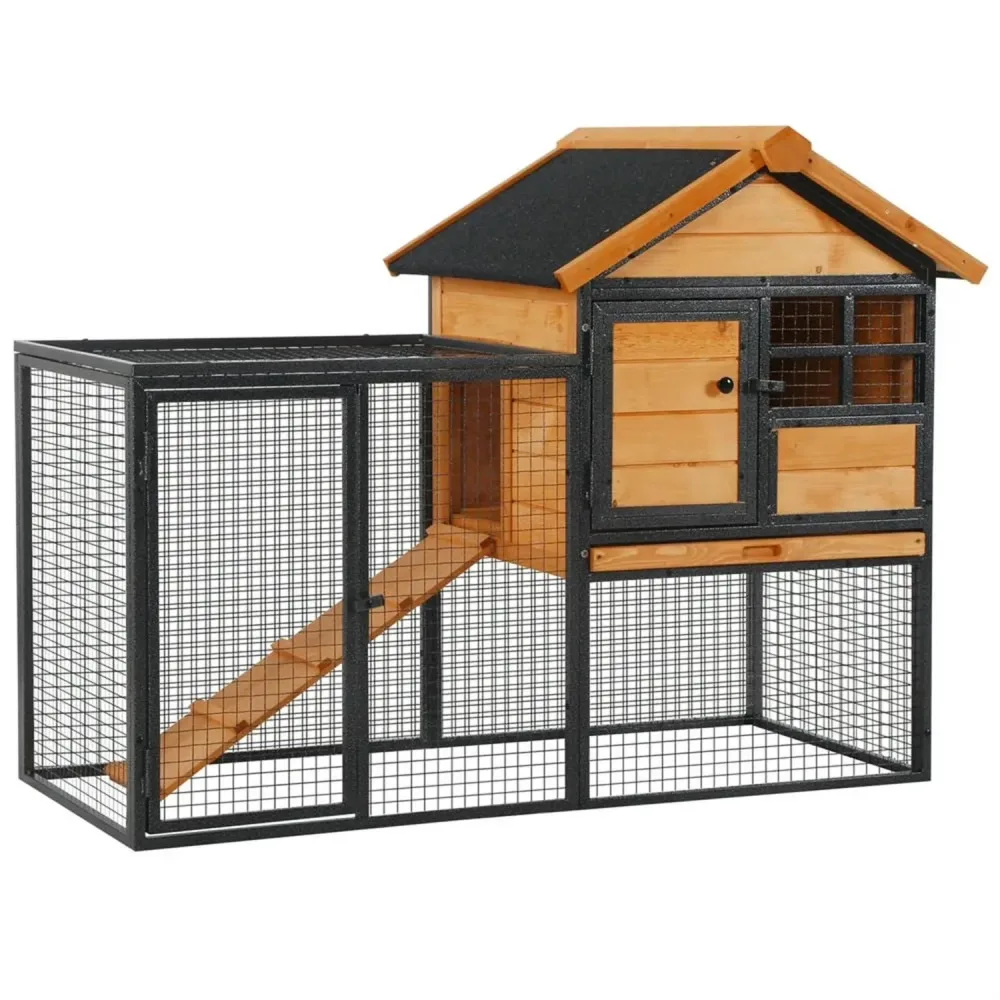 Rabbit Hutch 48" yellow 24.75"