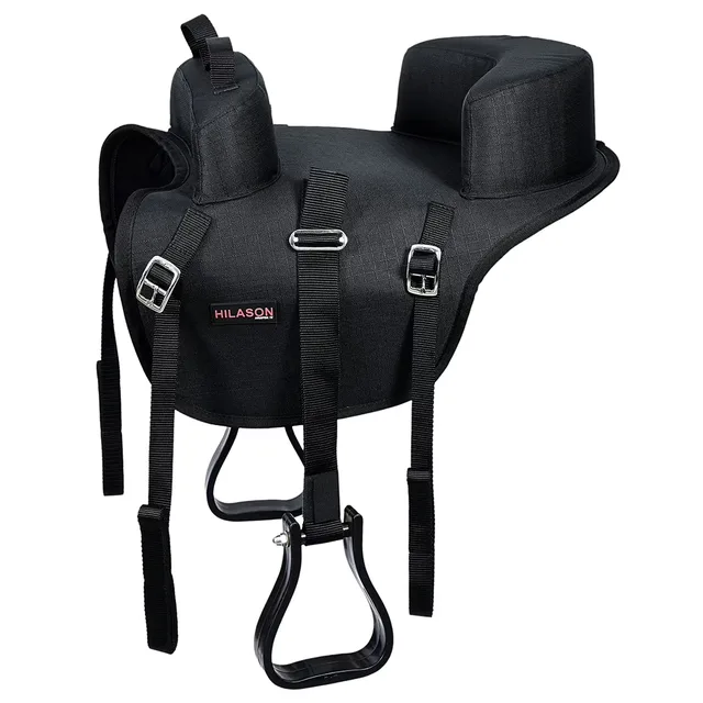 Horse Saddle yellow black 20"
