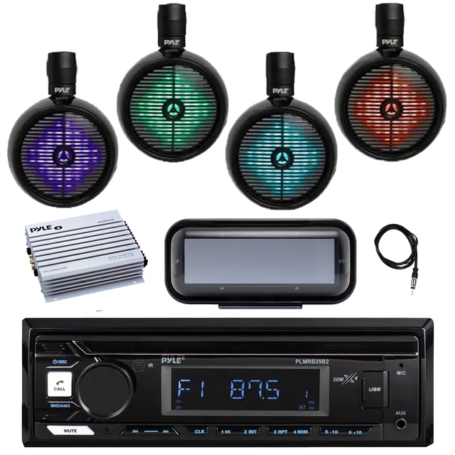 Player Stereo 8" 480 watt bluetooth