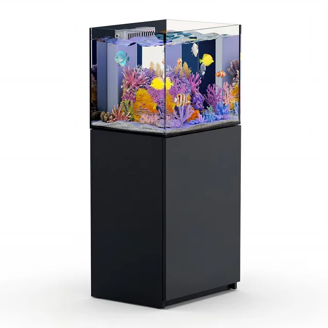 Glass Tank 50 gallon black 54"
