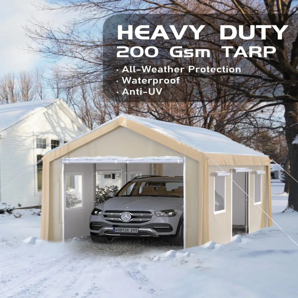 Carport yellow 20' 1.0mm