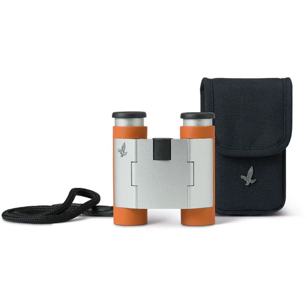 Compact Binoculars waterproof orange 21mm