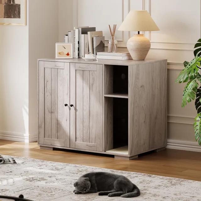Litter Box gray adjustable