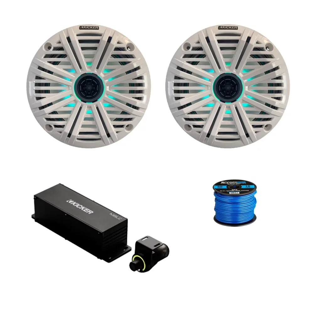 Audio Speakers 1 pair 6.5" 195 watt