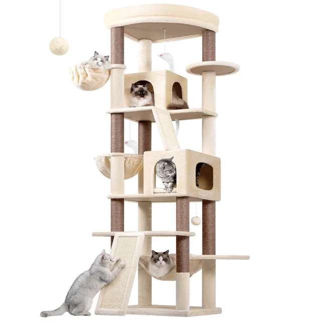 Furniture & Enrichment 81 inch beige 81 inches