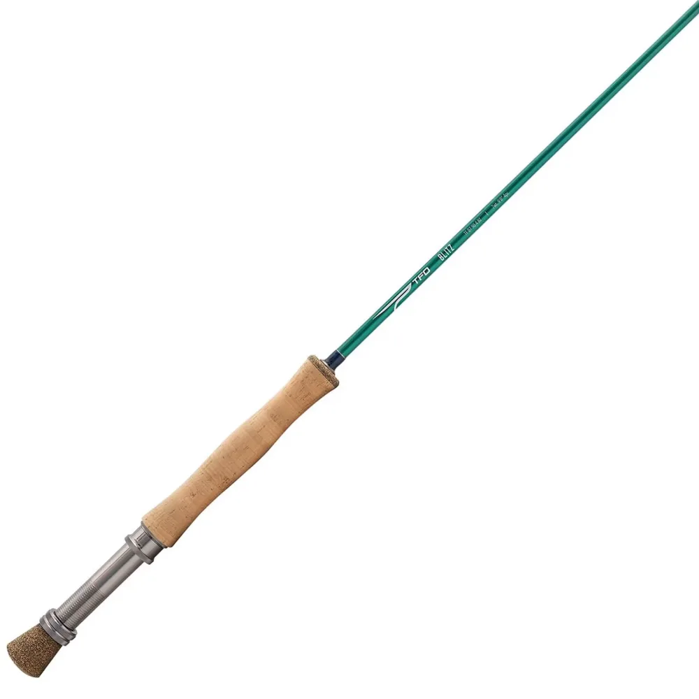 Fishing Rod blue silver