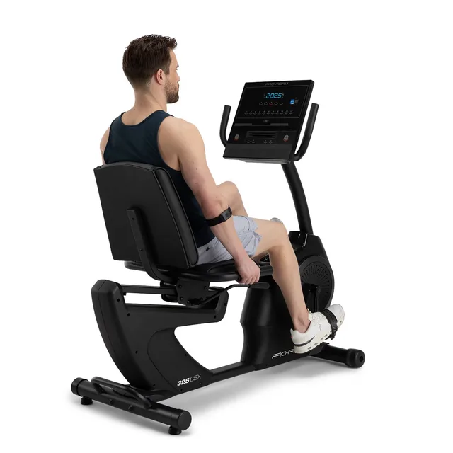 Recumbent Bike bluetooth led adjustable