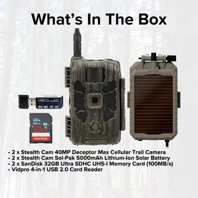 Trail Camera 12v 80 feet led