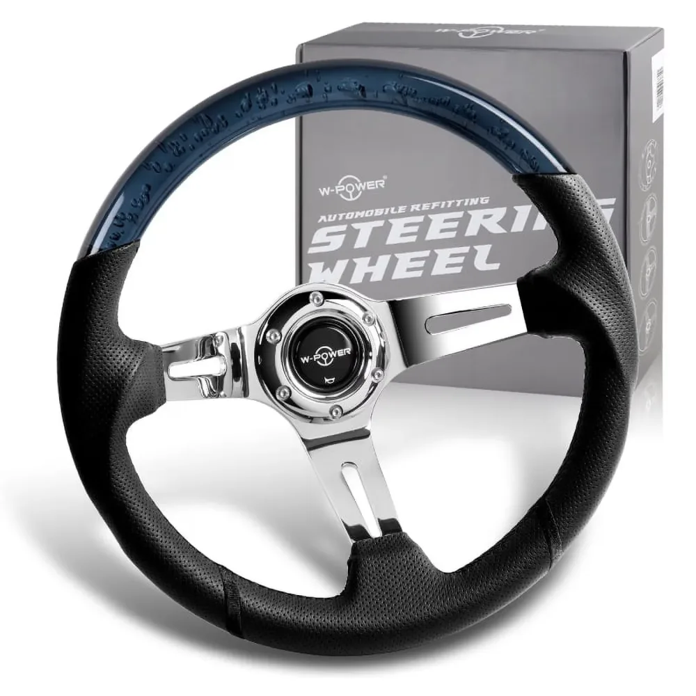 Racing Steering 13.5" 343mm black