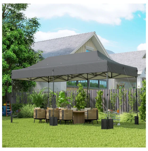 Canopy Tent portable gray 20 people