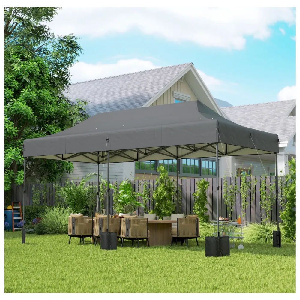 Canopy Tent portable gray 20 people