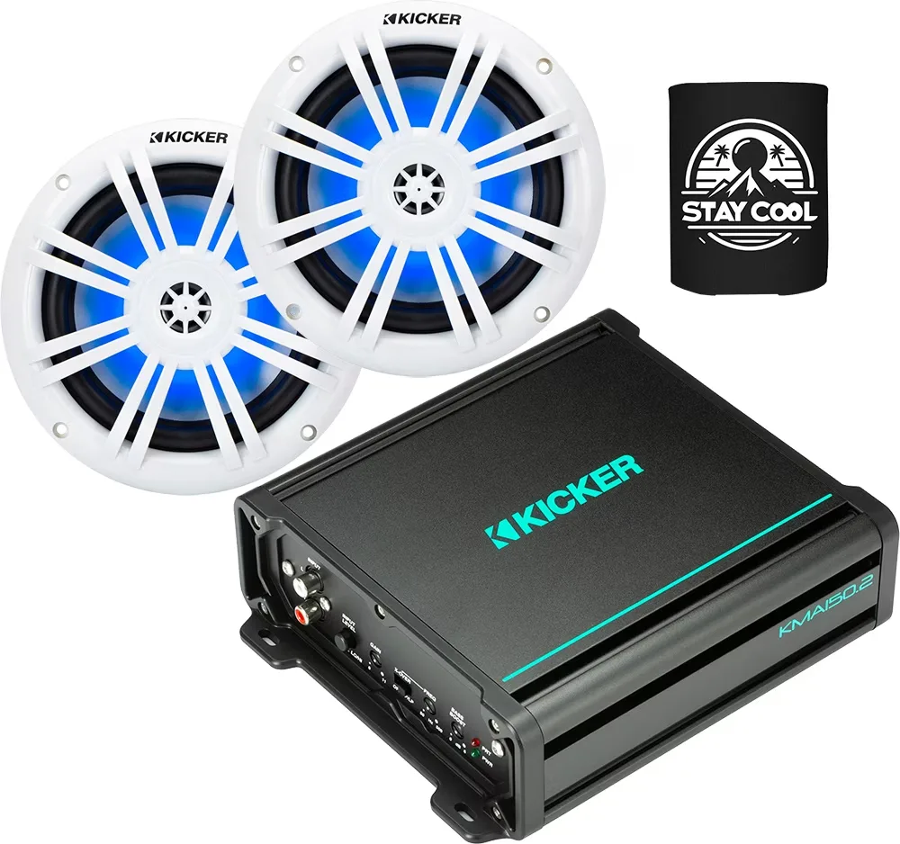 Marine Amplifier 150w 2" led