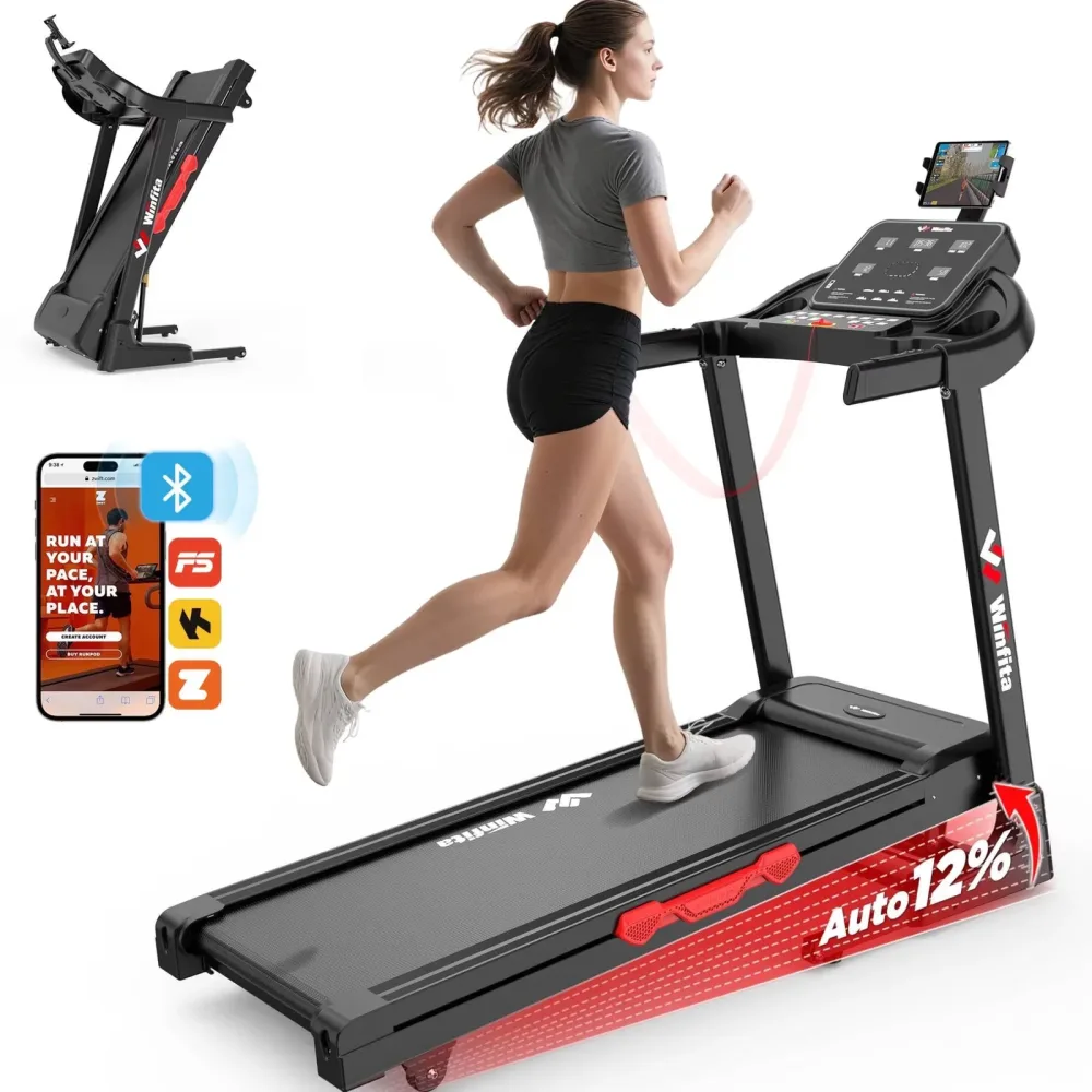 Folding Treadmill 3.5hp 300lb