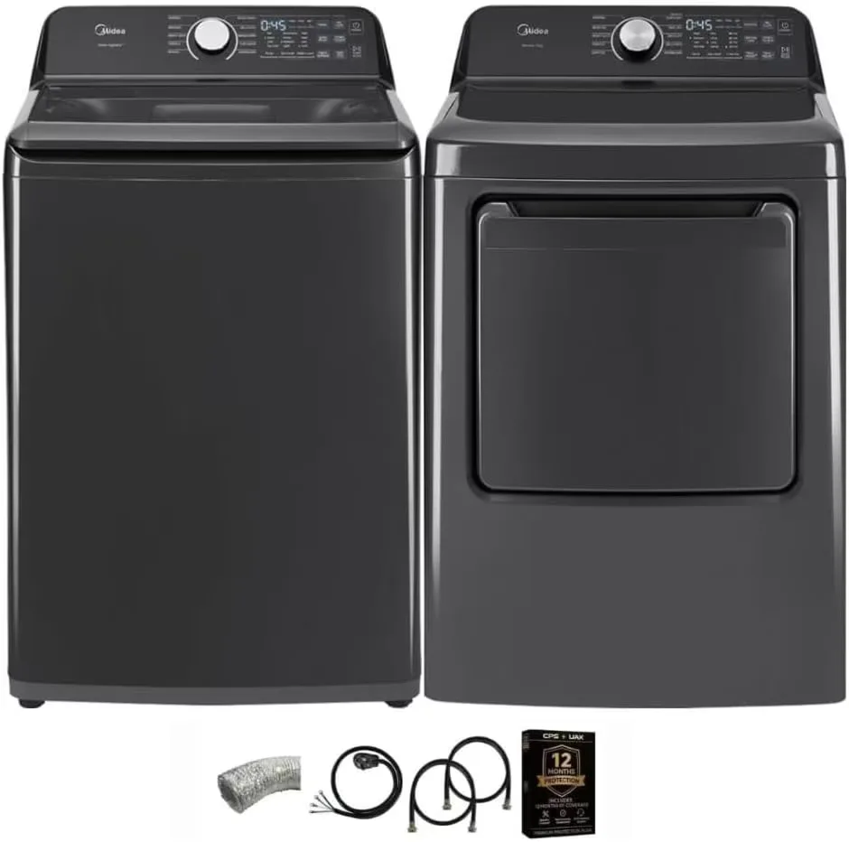 Washer black 120v 27 inches