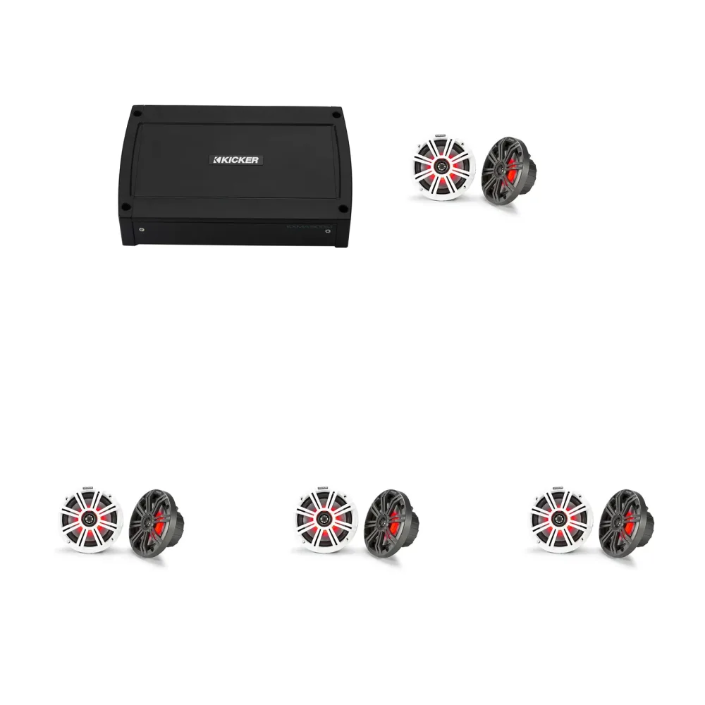 Audio Upgrade 4 pair 6.5" led