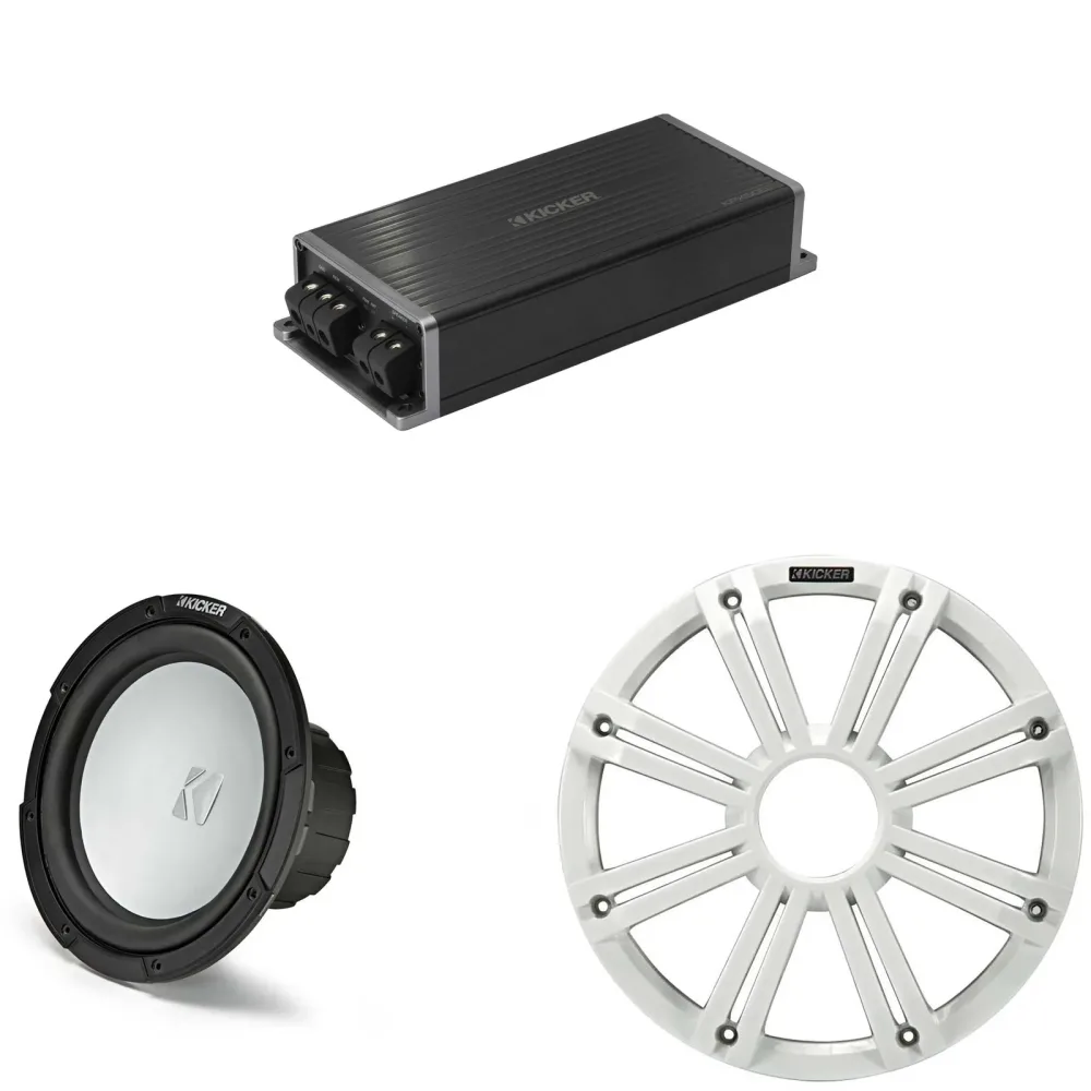 Subwoofer Audio 10" white 25cm