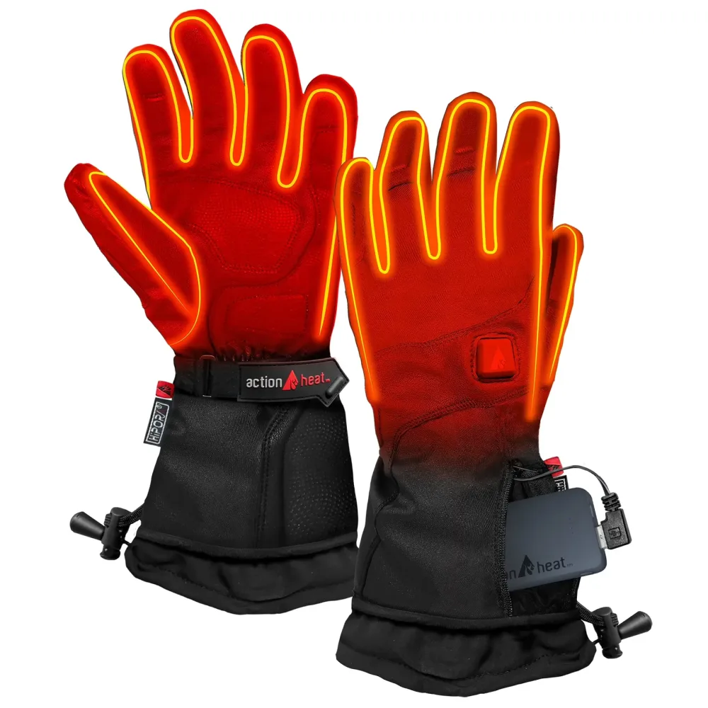 Battery Heated 5v 24" red