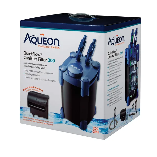 Aquarium Filter 55 gallons 155 gallons locking