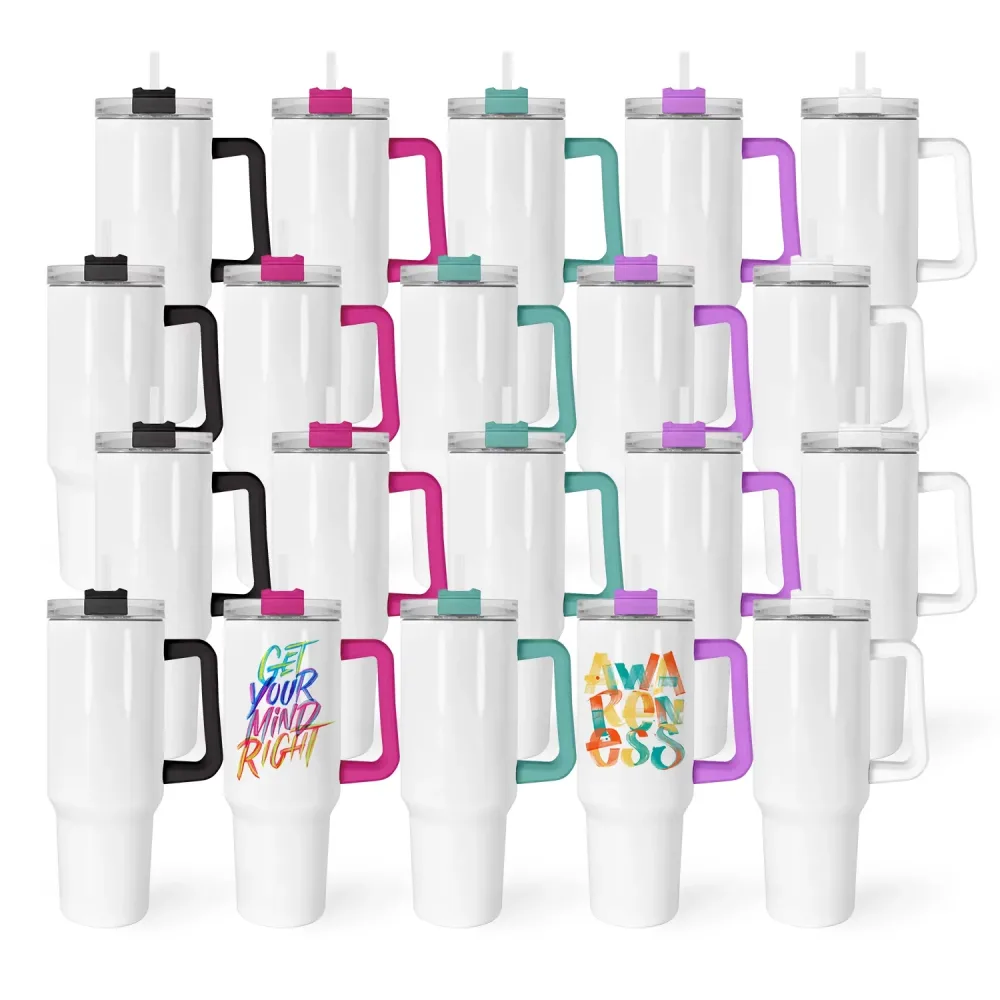Coolers & Hydration 40oz white insulated