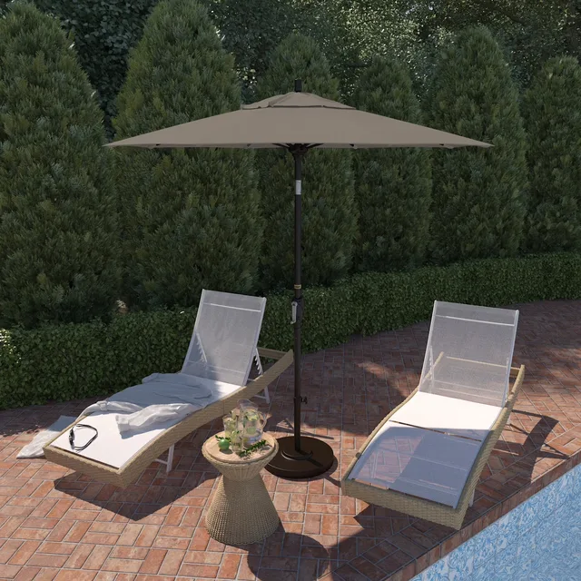 Patio 9' 7.5 ft black