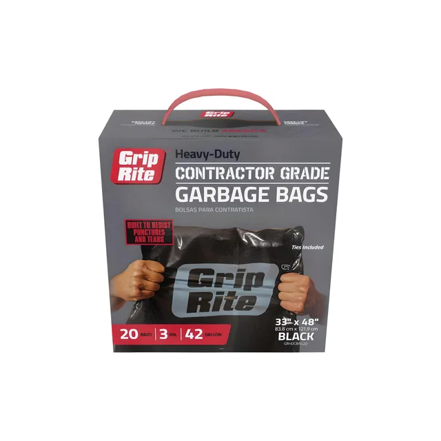 Trash Bag heavy-duty black