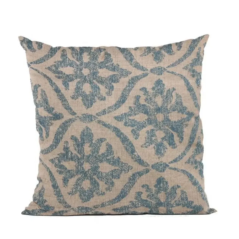 Throw Pillow 36 in blue 20"
