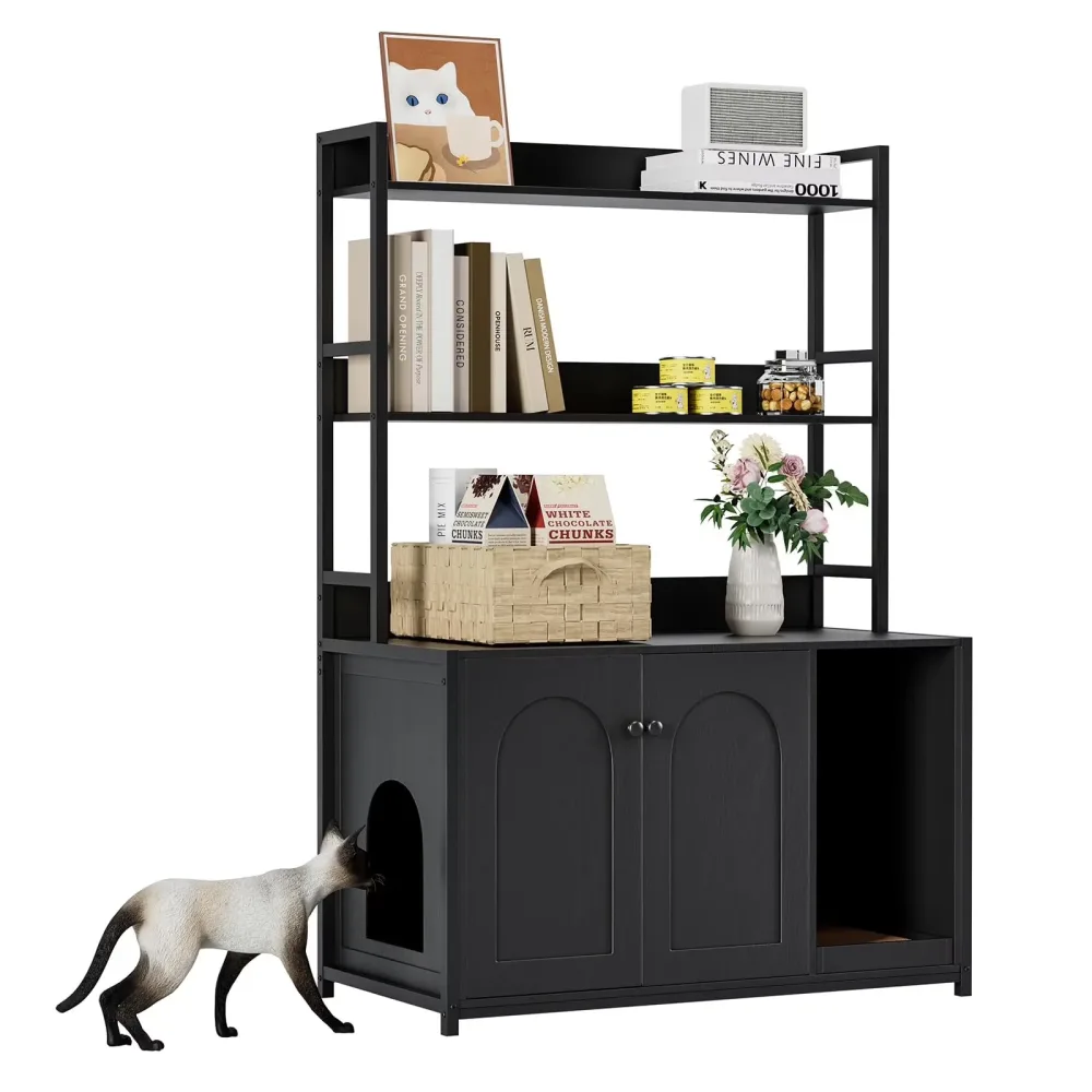 Litter Box 52 inch black 22.6"