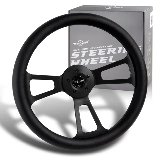 Steering Wheel 18" black 457mm