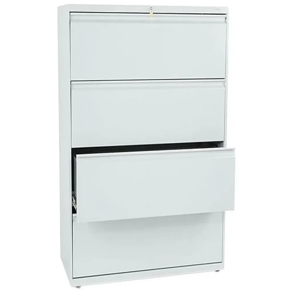 Filing Cabinet gray 42" telescoping