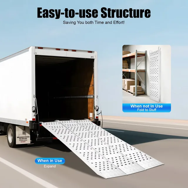Trailer Ramps 77" 54" 1500lbs
