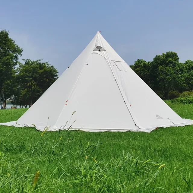 Tent Stove 4-6 people white 2.8kg
