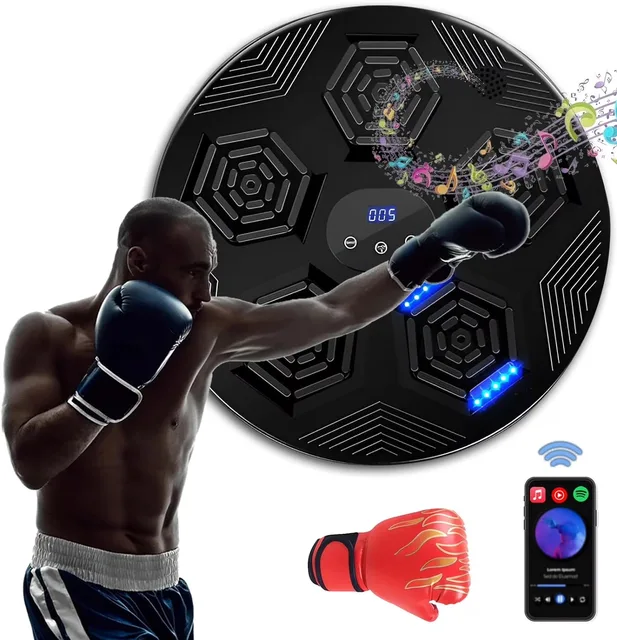 Electronic Boxing bluetooth black rechargeable