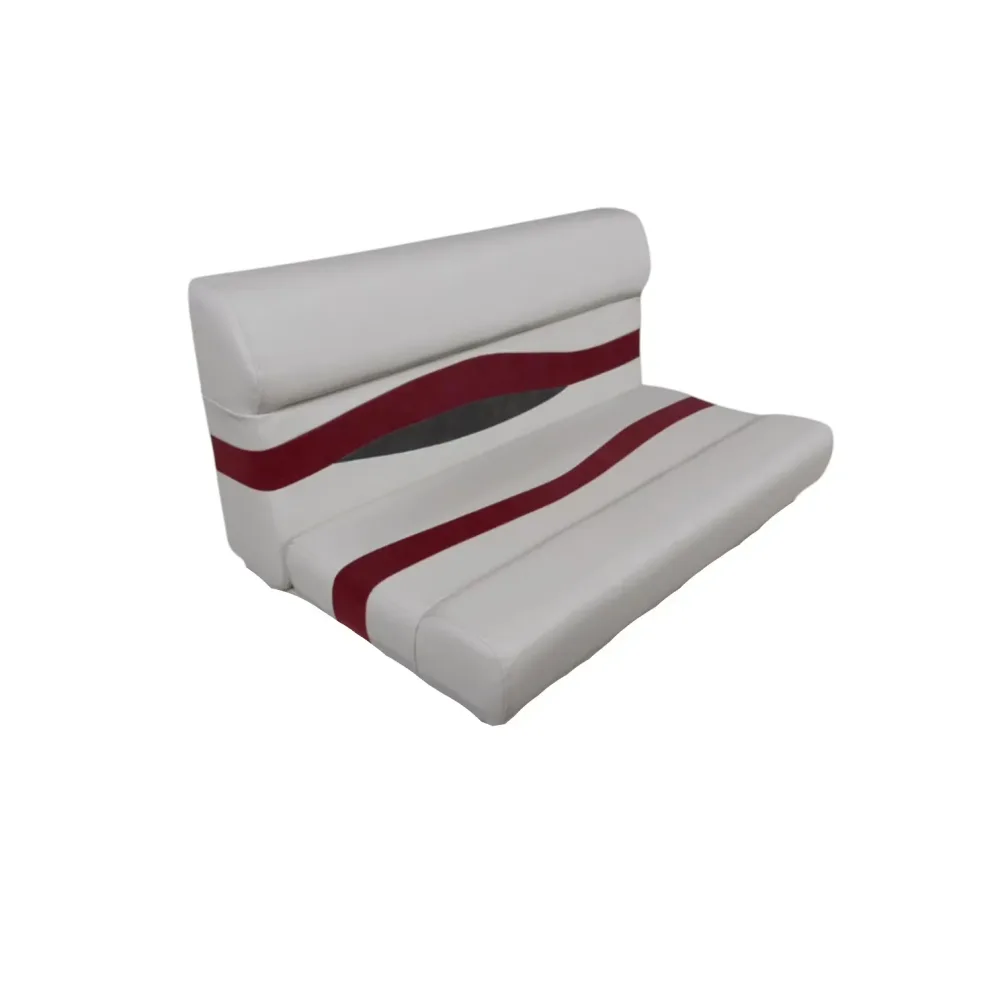 Bench Seat 37" gray red