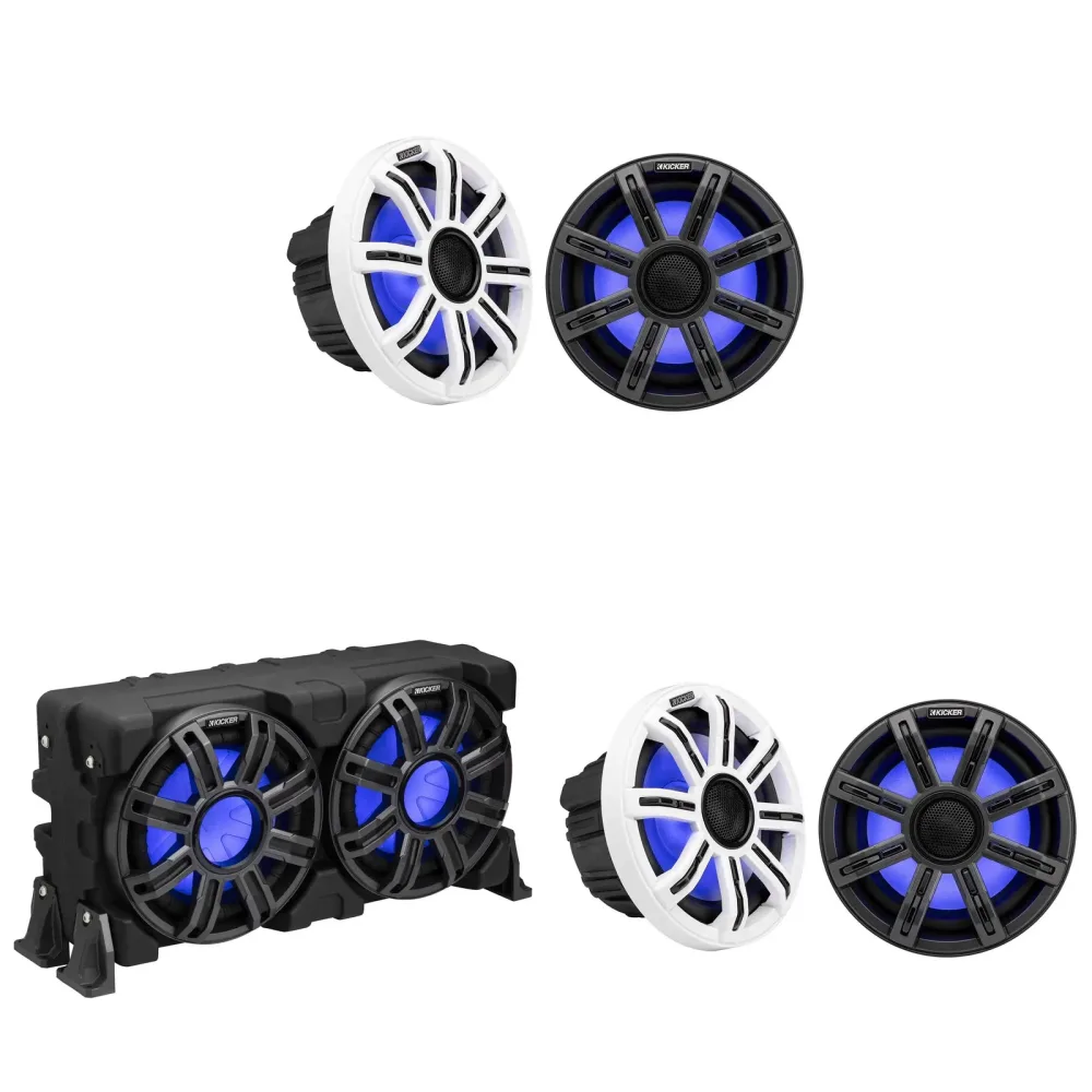Marine Audio 8" 10" led