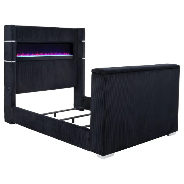 Bed black 50 inches 83.25 in