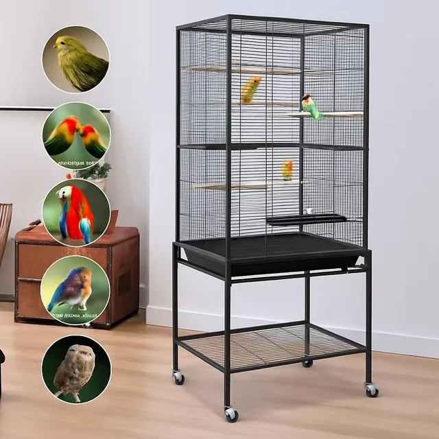 Bird Cage 66 inch 3.2mm black