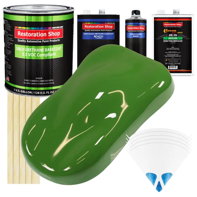 Auto Paint green 1 gallon 2 gallons