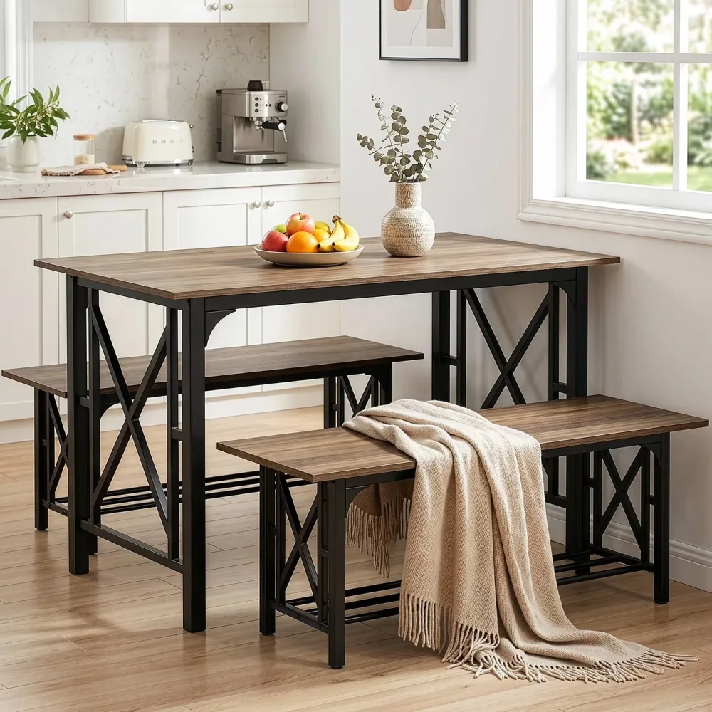 Dining Table 47.2" black 220lbs