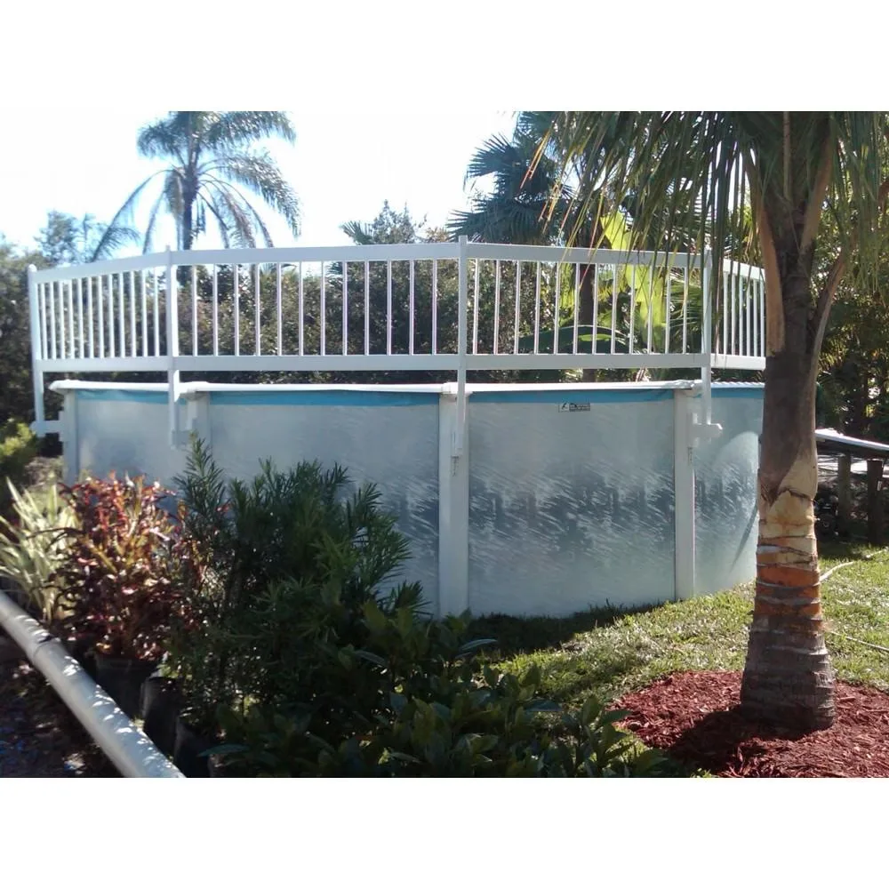 Ground Pool blue white 24"
