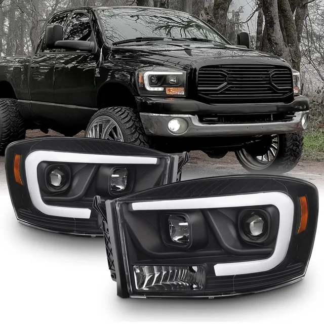 Lamp led black
