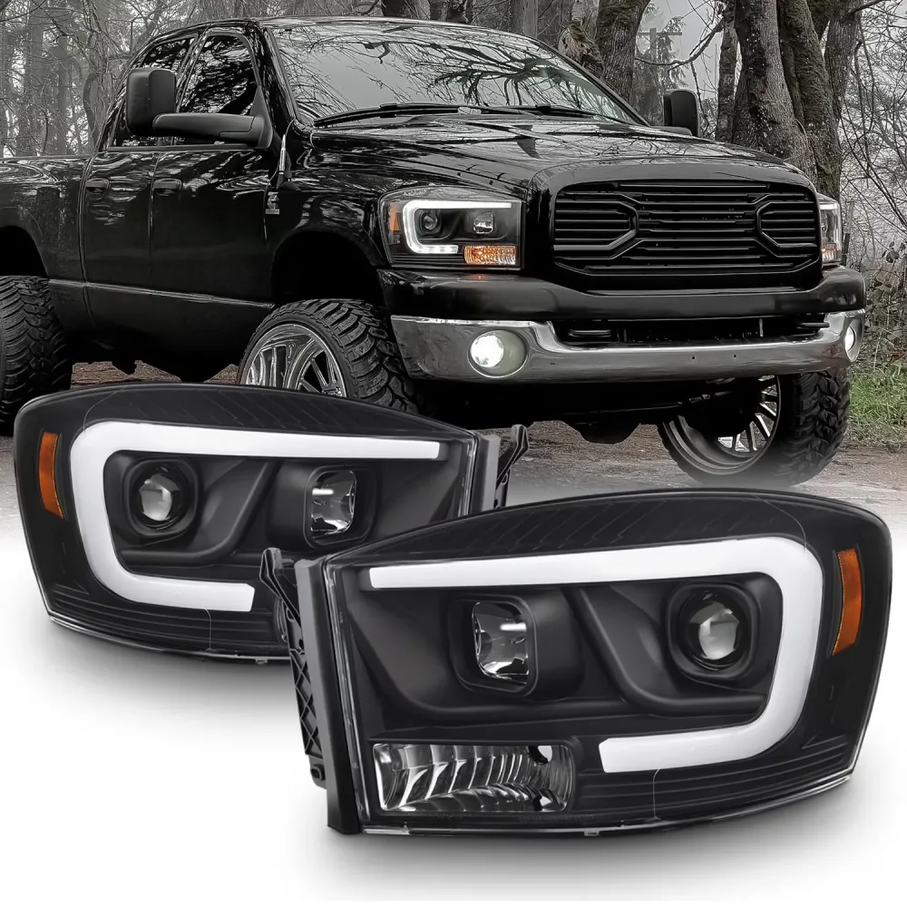 Lamp led black