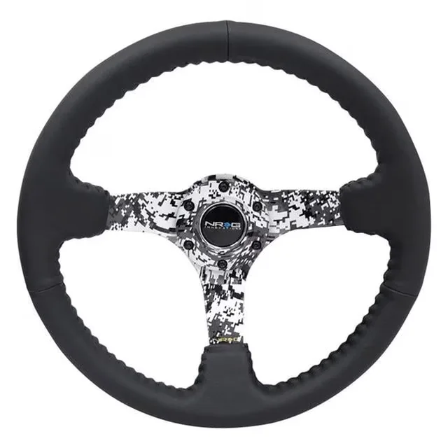 Reinforced Steering 350 mm black 13.75"