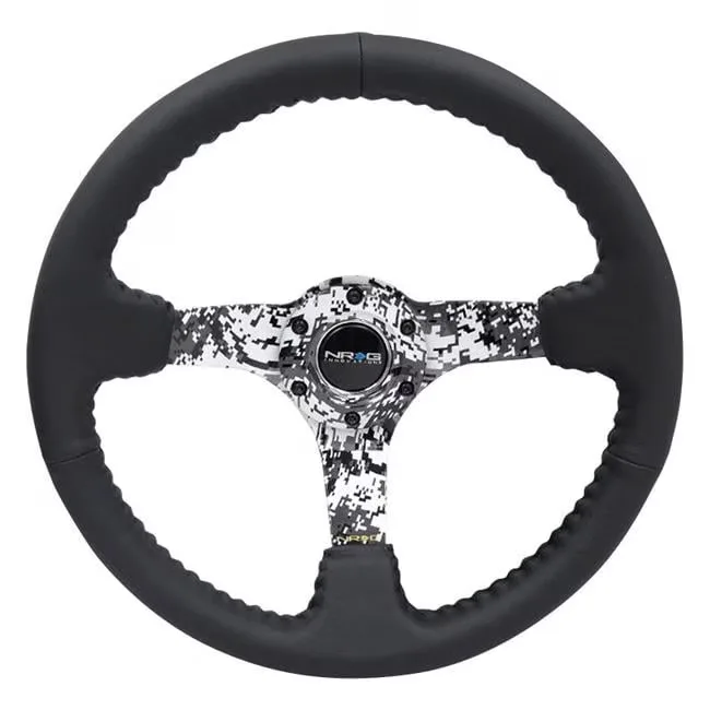 Reinforced Steering 350 mm black 13.75"
