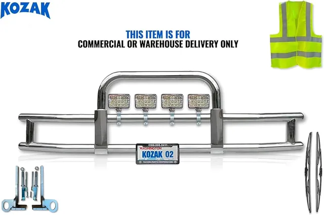 Bumper Grille 6" 22" 100 lb