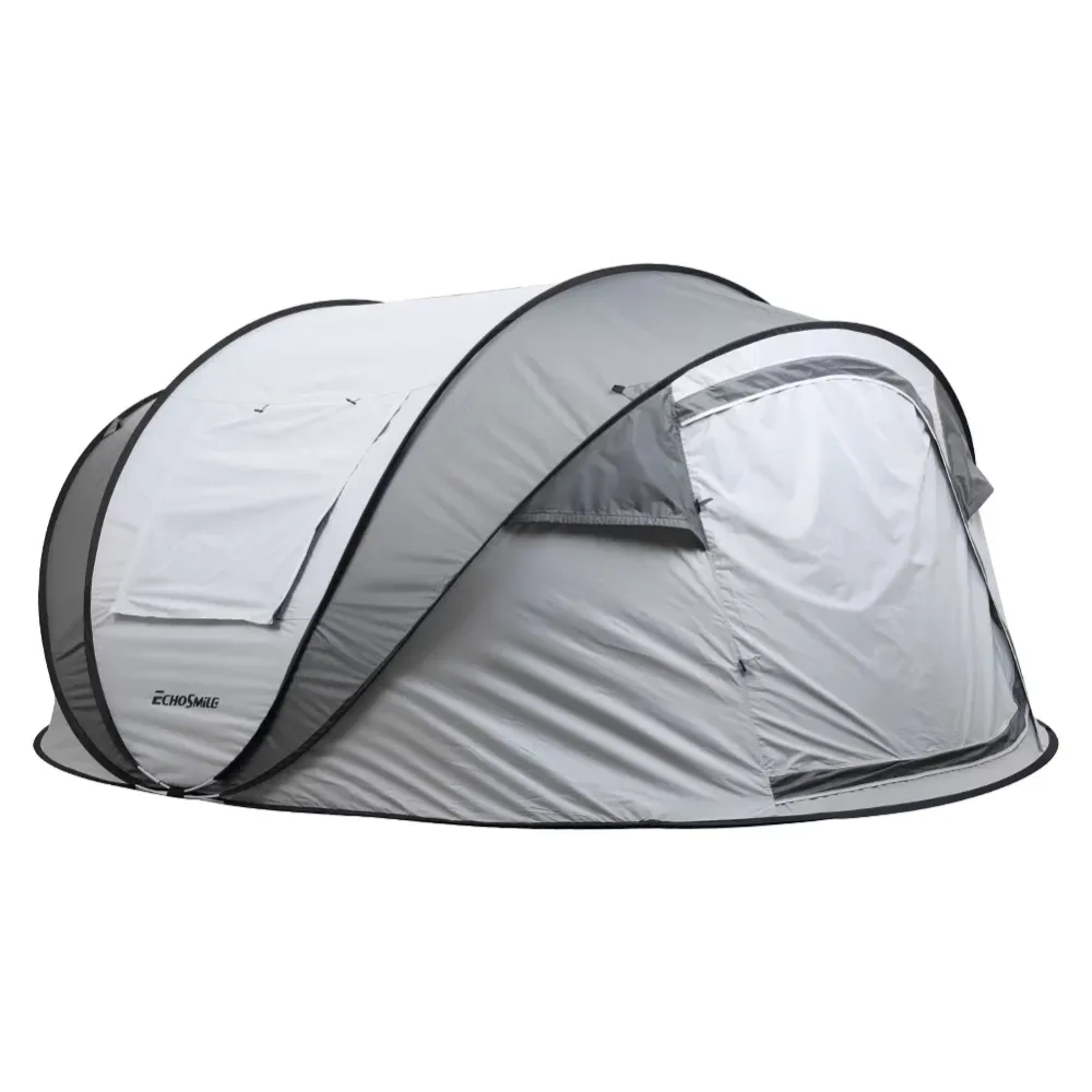 Boat Tent 4-6 persons white gray