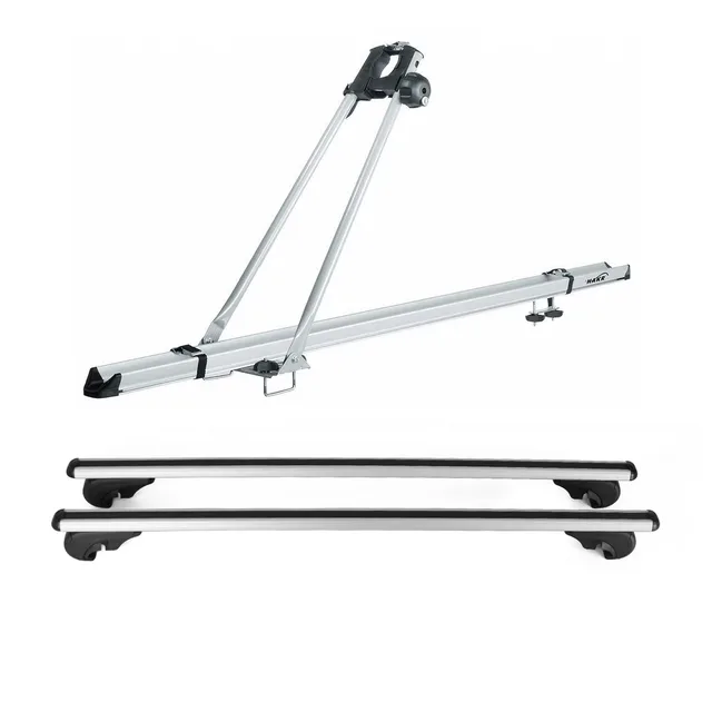 Bike Rack gray silver