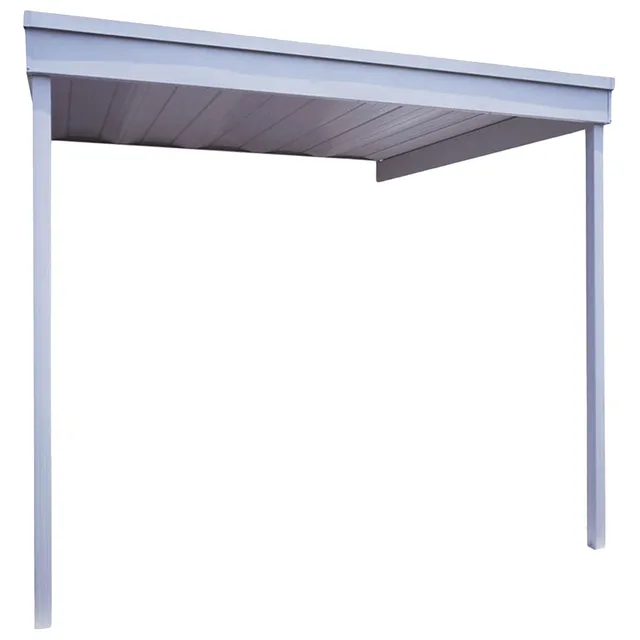 Carport 9 ft grey