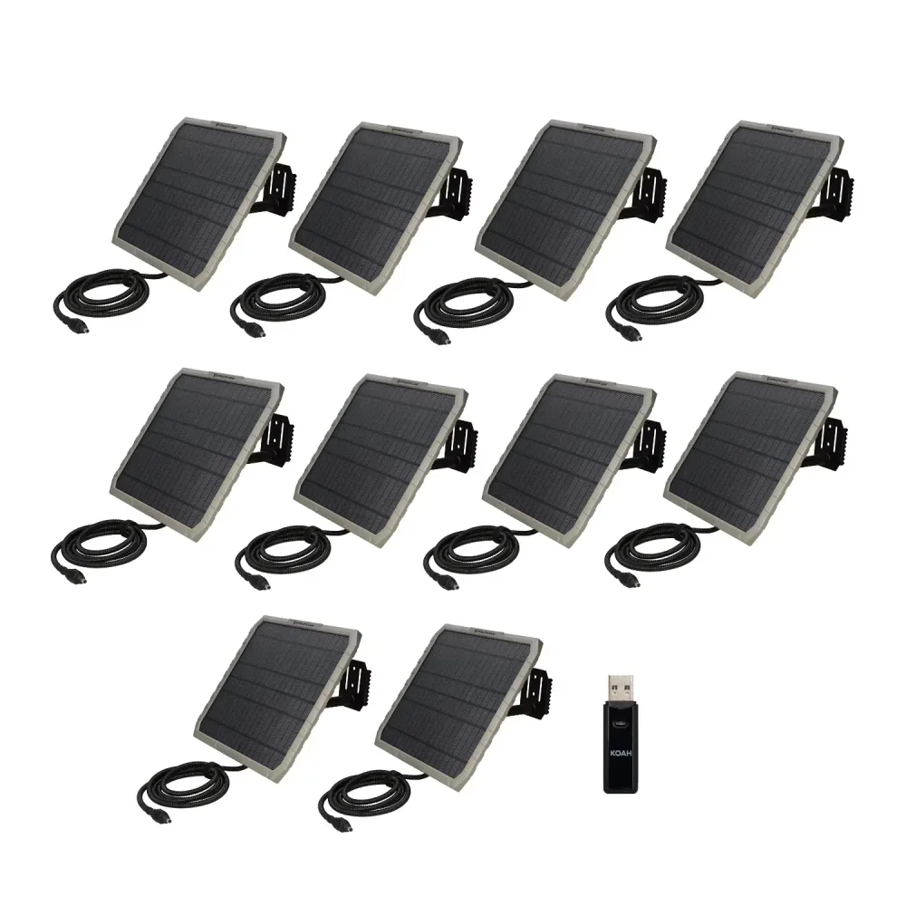 Solar Panel rechargeable insulated weatherproof